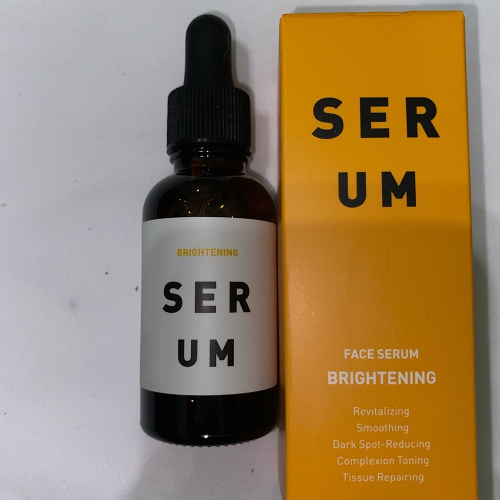 Face brightening serum